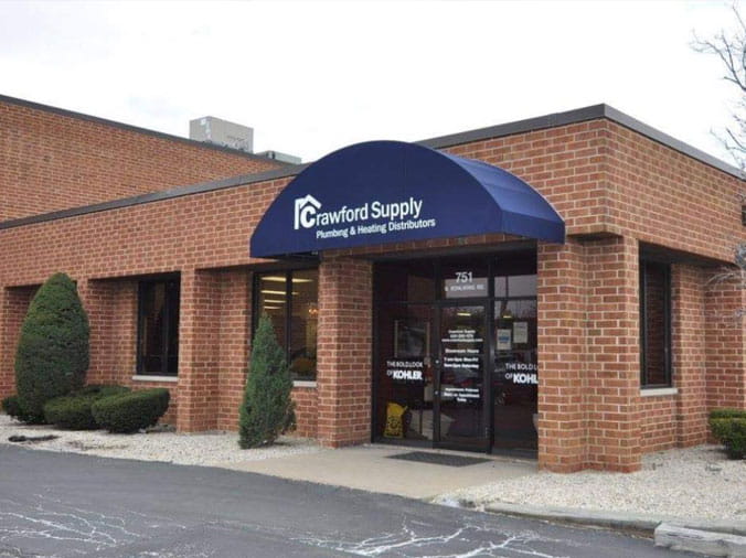 Crawford Supply Itasca IL exterior building entrance