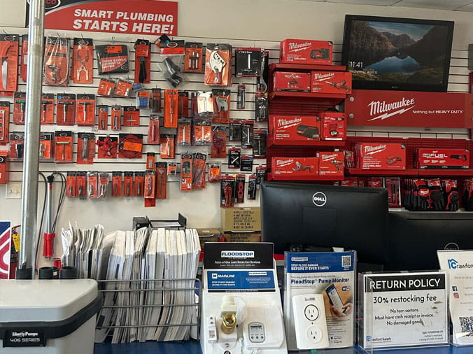 Milwaukee tools available at Crawford Supply Itasca IL
